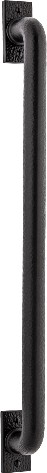 Molly 14-in , 356mm Center to Center Matte Black Cylindrical Bar Appliance Drawer Pulls