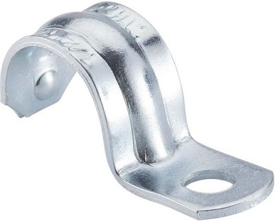 1/2-in Electrical (EMT) / Galvanized steel One-hole Strap Conduit Fittings 4 -Pack
