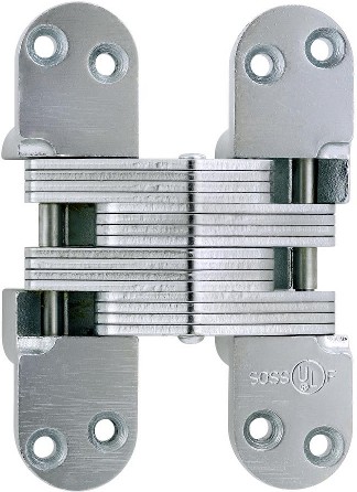 220AS 5-1/2-in H Satin Chrome Mortise concealed Interior Door Hinge