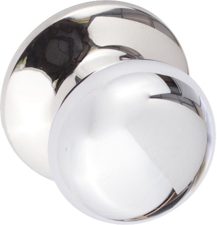 Sure-Loc Door Hardware Durango Polished Chrome Interior Bed/Bath Hall/Closet Passage Door Knob