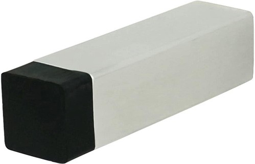 2-7/8-in Satin chrome Wall protector Door Stop