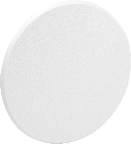 7-4/5-in White Wall protector Door Stop 5 -Pack