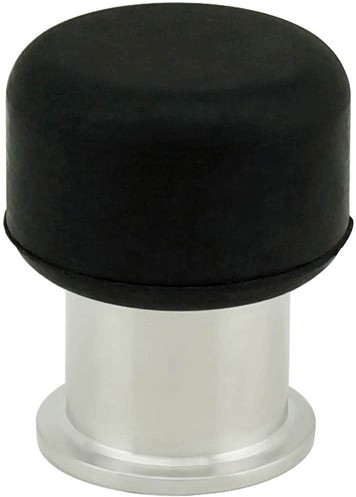 2-in Satin chrome Floor Door Stop