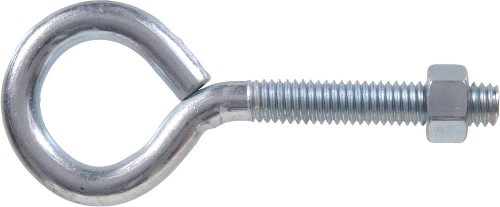 5/32-in 1-5/8-in Zinc-plated Interior Coarse Thread Eye Bolt