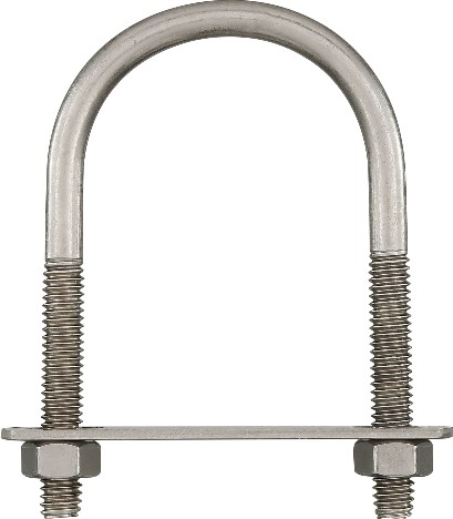 5/16-in 5/16-in x 3-11/16-in Stainless Interior/Exterior Coarse Thread U-bolt Bolt
