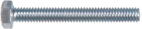 5/16-in x 2-1/2-in Zinc-Plated Coarse Thread Hex Bolt (3-Count)
