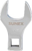Set Standard (SAE) Jumbo crowfoot Combination Wrench (no case)
