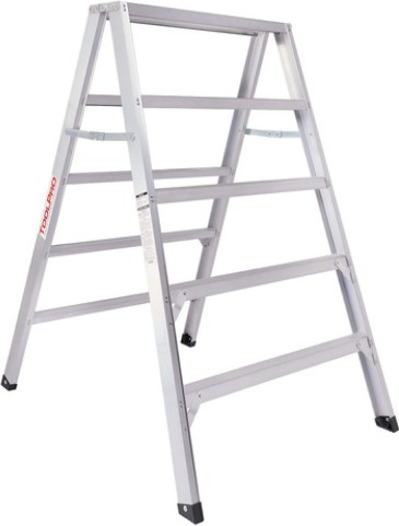 5-Feet ( 5-Feet Reach Height ) Aluminum Type 1A - 300 lbs. Load Capacity Step ladder