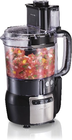 12-Cup 3 -Blades Food processor ( Black )