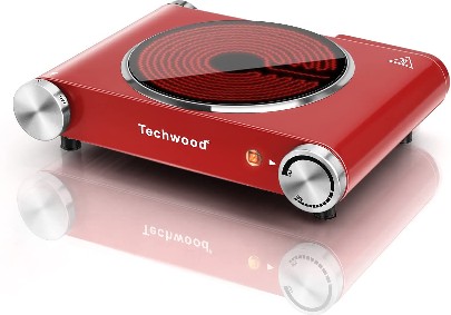 10.24-in Stainless Steel Smooth Surface 1 Burner Electric Hot Plate