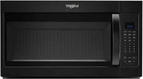 1.9-cu ft Over-the-Range Microwave with Sensor Cooking ( Black )