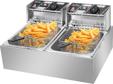 12.7-Quart Dual Zone Non-Stick Deep Fryer