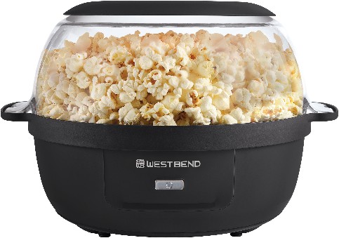 0.75-Cup Black Oil Countertop Popcorn machine