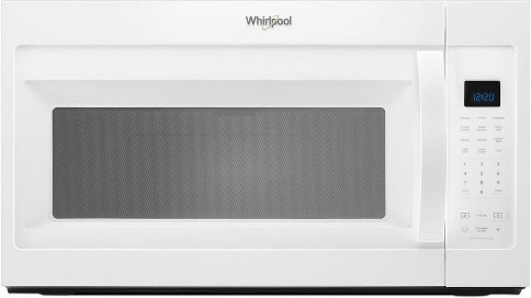 1.9-cu ft Over-the-Range Microwave with Sensor Cooking ( White )