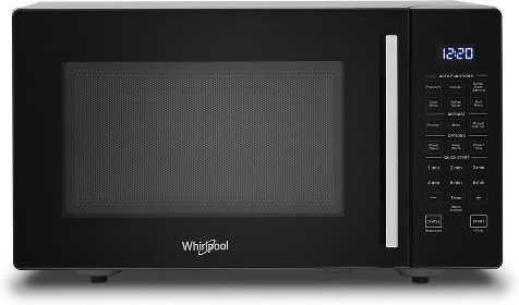 0.9-cu ft 900 -Watt Countertop Microwave ( Black )