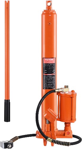 Orange 8-Ton Steel Hydraulic Jack kit