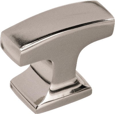 Westerly 1-5/16-in Polished Nickel Bar Transitional Cabinet Knob