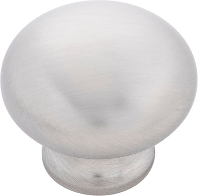 Cottage 1-1/8-in Stainless Steel Mushroom Farmhouse Cabinet Knob