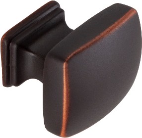 Grayson 1-1/4-in Oil-Rubbed Bronze Rectangular Contemporary Cabinet Knob