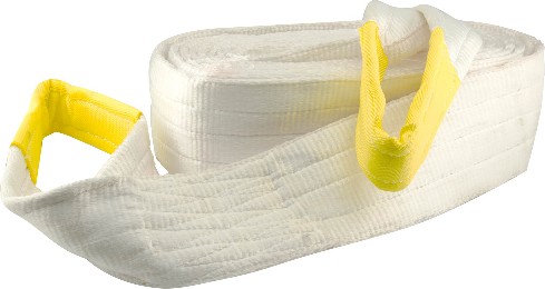 30-ft Tow Strap Tie Down with Loop 100000-lb Break Strength