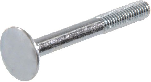 8mm x 16mm Zinc-plated Coarse Thread Interior Carriage Bolt 12 -Count