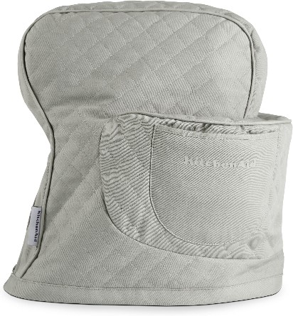 Gray Cotton Stand Mixer Cover