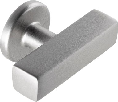 Flynn 1-7/8-in Satin Nickel Bar Modern Cabinet Knob