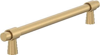 Destine 12-in , 305mm Center to Center Champagne Bronze Cylindrical Bar Appliance Pull