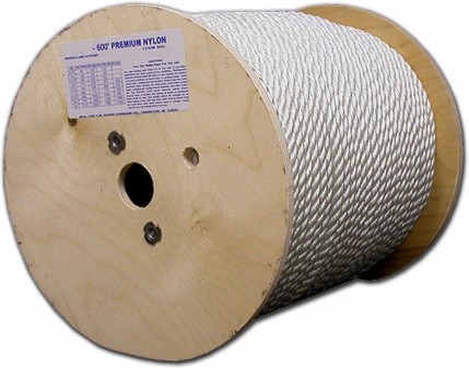 100.0-ft x 0.375-in Braided Polypropylene Rope (By-the-Roll)