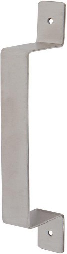 Brushed Brushed steel Indoor Single Barn door handle