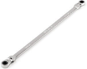1/4-in x 5/16-in Standard (SAE) Flexible Head Ratchet Wrench