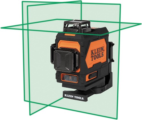 Rechargeable Self Leveling Green Planar Laser Level with Hard Carrying Case