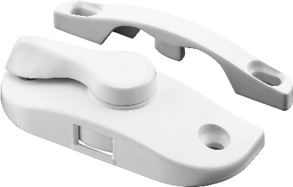 2-1/16-in White Die-cast Sliding Window Sash Lock