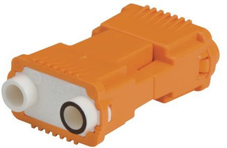 Push-in Wire Connectors 2 Orange ( 25 -Pack )