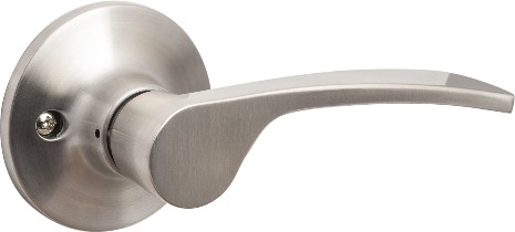 Grade 2 Residential Edge Satin Nickel Interior Hall/Closet Dummy Door Handle