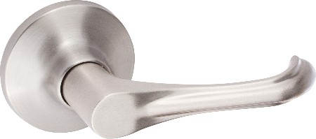 Helena Lever Helena Satin Nickel Interior or Bed/Bath Hall/Closet Passage Door Handle