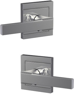 Custom Northbrook - Upland Bright Chrome Interior or Hall/Closet Dummy Door Handle