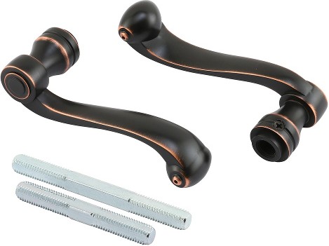 Classic bronze Interior or Bed/Bath Hall/Closet Passage Door Handle