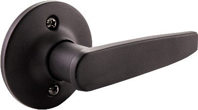 Delavan Delavan Matte Black Interior Hall/Closet Dummy Door Handle