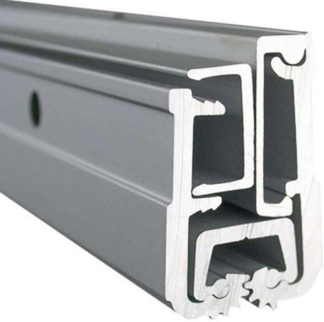 2-in H Square Aluminum Surface mount Interior/Exterior Door Hinge