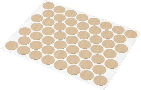 0.5625 x 0.5625 Maple PVC End cap
