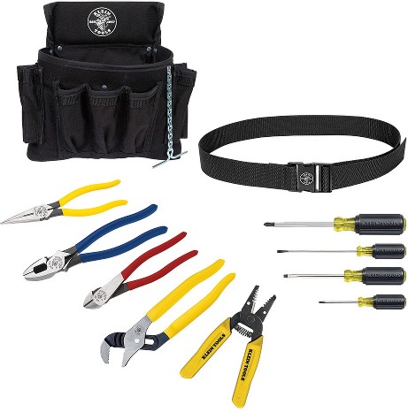 Apprentice Tool Set with Tool Belt and Pouch, 11-Piece