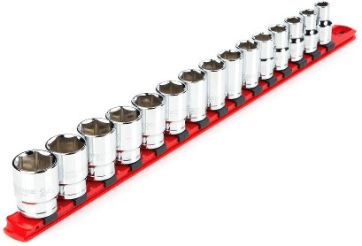1/2-in Drive Metric Shallow Socket Set 15 -Pieces