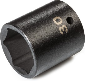 Metric 1/2-in Drive 30mm 6-point Impact Socket Individual