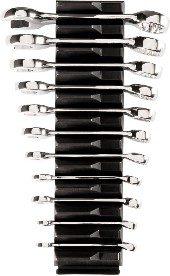 11 -Piece Set 12-point Standard (SAE) Standard Combination Wrench Includes Hard Case