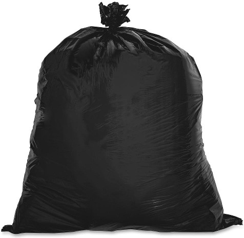 30-Gallon Black Outdoor Polypropylene Can Trash Bag