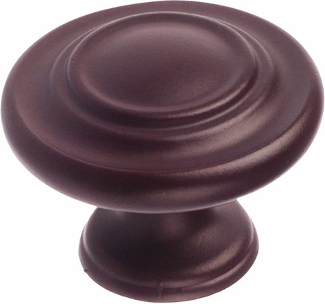 Notre-Dame 1-5/16-in Oil-Rubbed Bronze Round Traditional Cabinet Knob