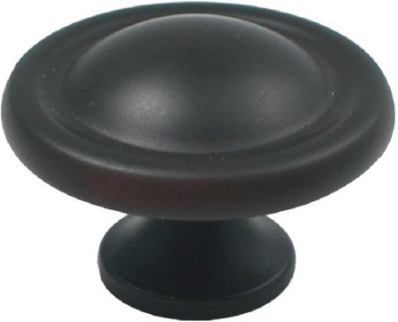 Traditional 1-1/2-in Oil-rubbed bronze Round Traditional Cabinet Knob