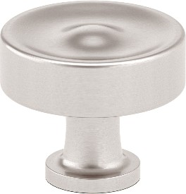 Arezzo 1-3/8-in Brushed Nickel Round Traditional Cabinet Knob