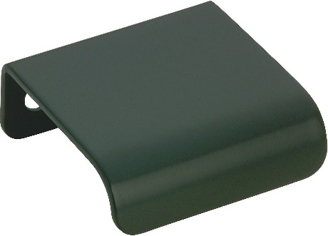 1-in , 25mm Center to Center Matte Black Square Edge Drawer Pull